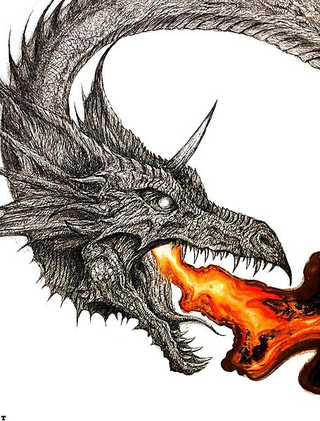 Пламенное дыхание разъярённого дракона