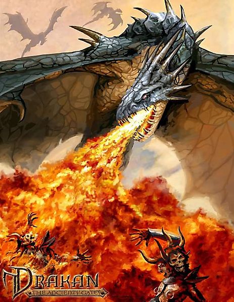 «Дракан. Врата древних» - сжигая мёртвую армию