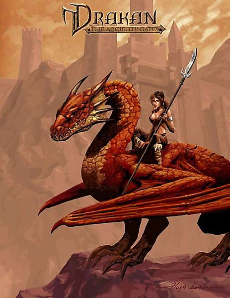 «Дракан. Врата древних» - дева на Красном драконе