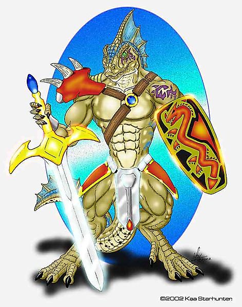 Хорошо экипированный дракон