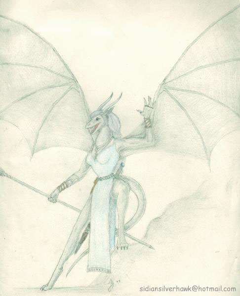 Восторг молодой драконессы