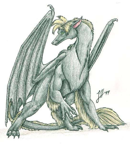 Крылатый драконопёс