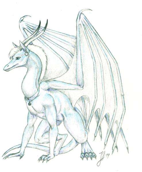 Молодая драконья самка