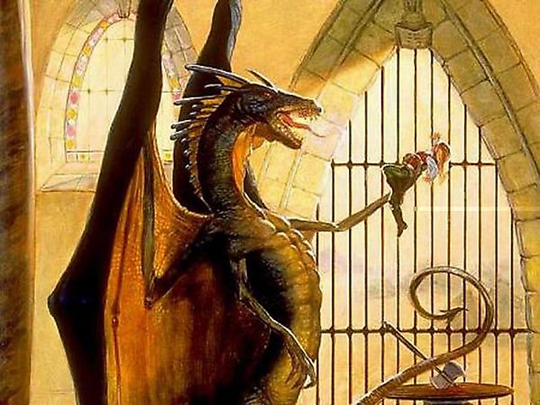 TOM KIDD - Воительница проиграла битву дракону