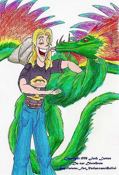 Студент и его ручной дракон