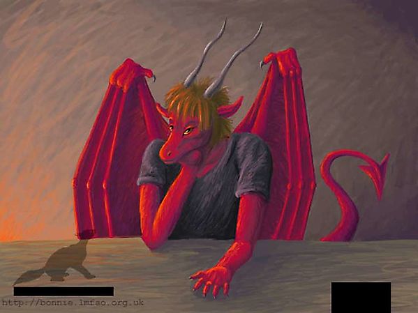 Дракон, задумавшийся о жизни