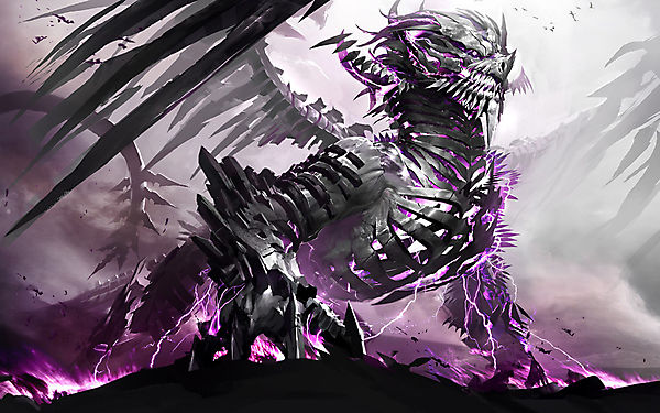 Нео-металлический дракон