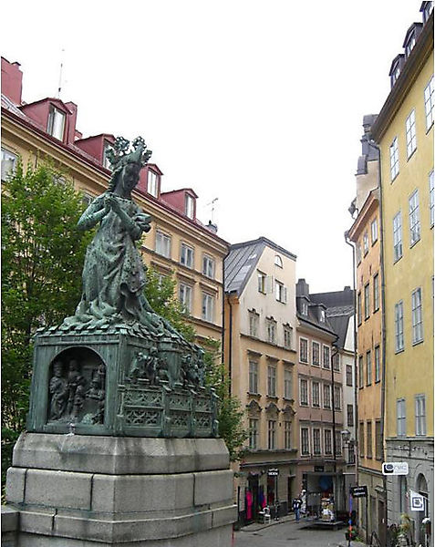 Скульптура Святого Георгия, Швеция