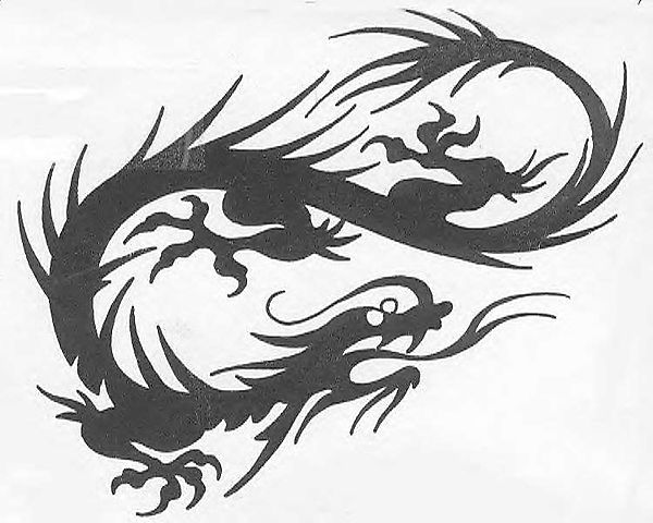 Рисунок лупоглазого дракона