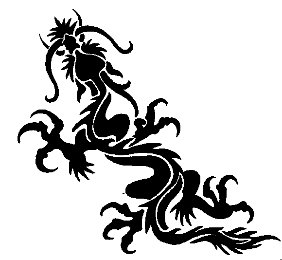 Татуировка усатого дракона