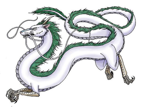 Классический восточный дракон