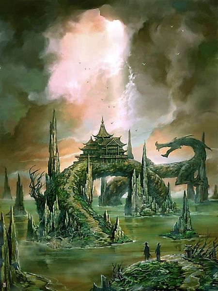 Храм на спине каменного дракона