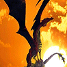 Крылатый дракон встречает рассвет