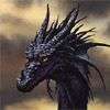 Суровый чёрный дракон