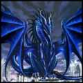Синий дракон охраняет подступы к городу