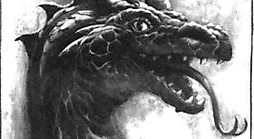 Зарисовка настоящего дракона