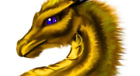 Золотистый дракон