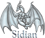 Молодая драконесса Сидиан