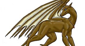 Чей-то домашний дракончик