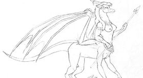 Драконья жена кентавра