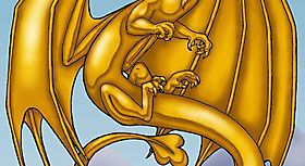 Золотой драконолев