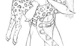 Леопардиха вверила себя дракону