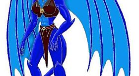 Стильная драконья красотка