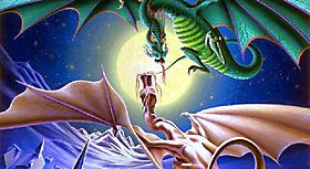 BARCLAY SHAW - Драка драконов над городом